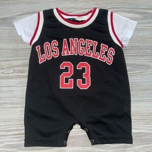 ⭐Los Angeles 23 Jersey Romper 3–6M⭐